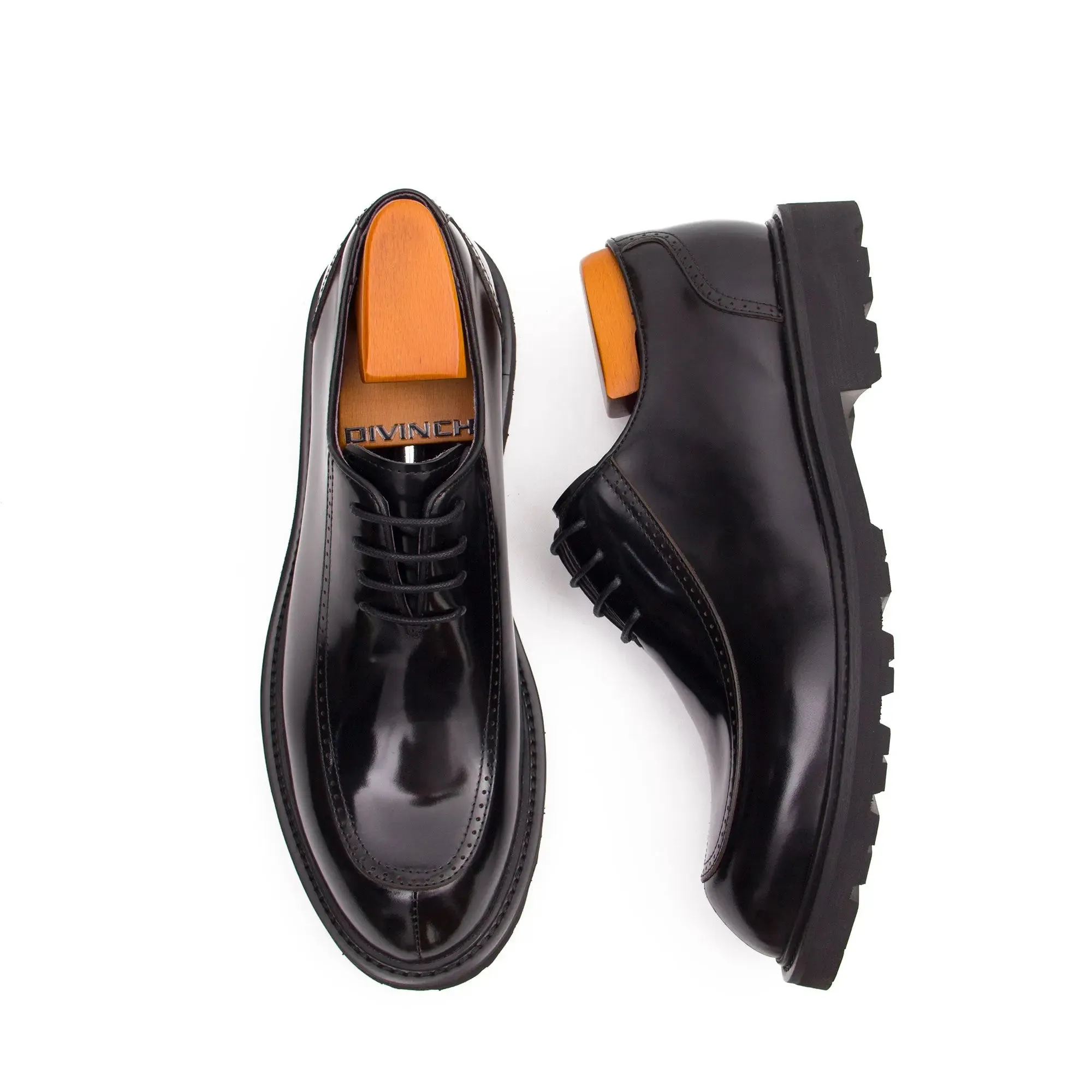 Patent Leather Oxfords Shoes D23697