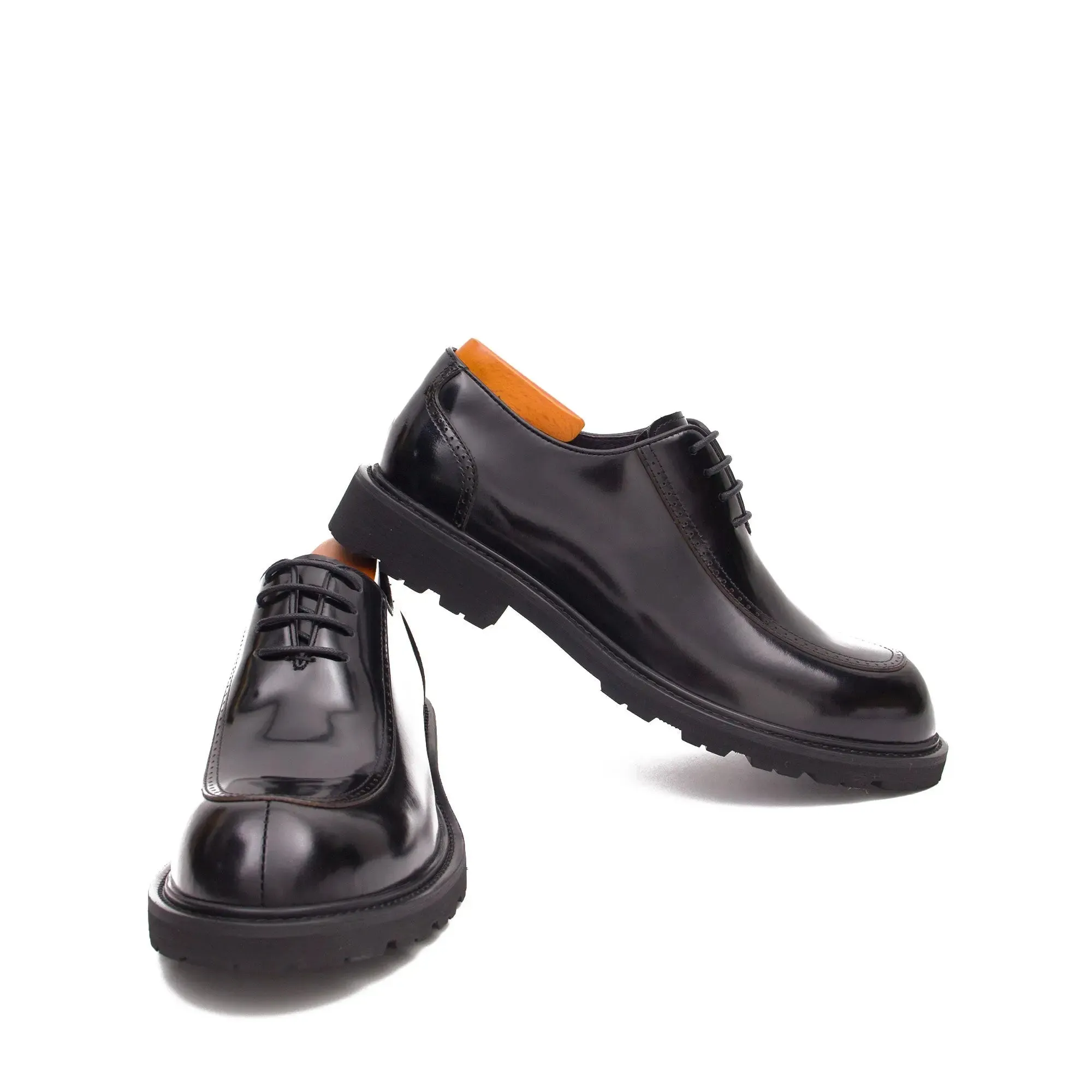 Patent Leather Oxfords Shoes D23697