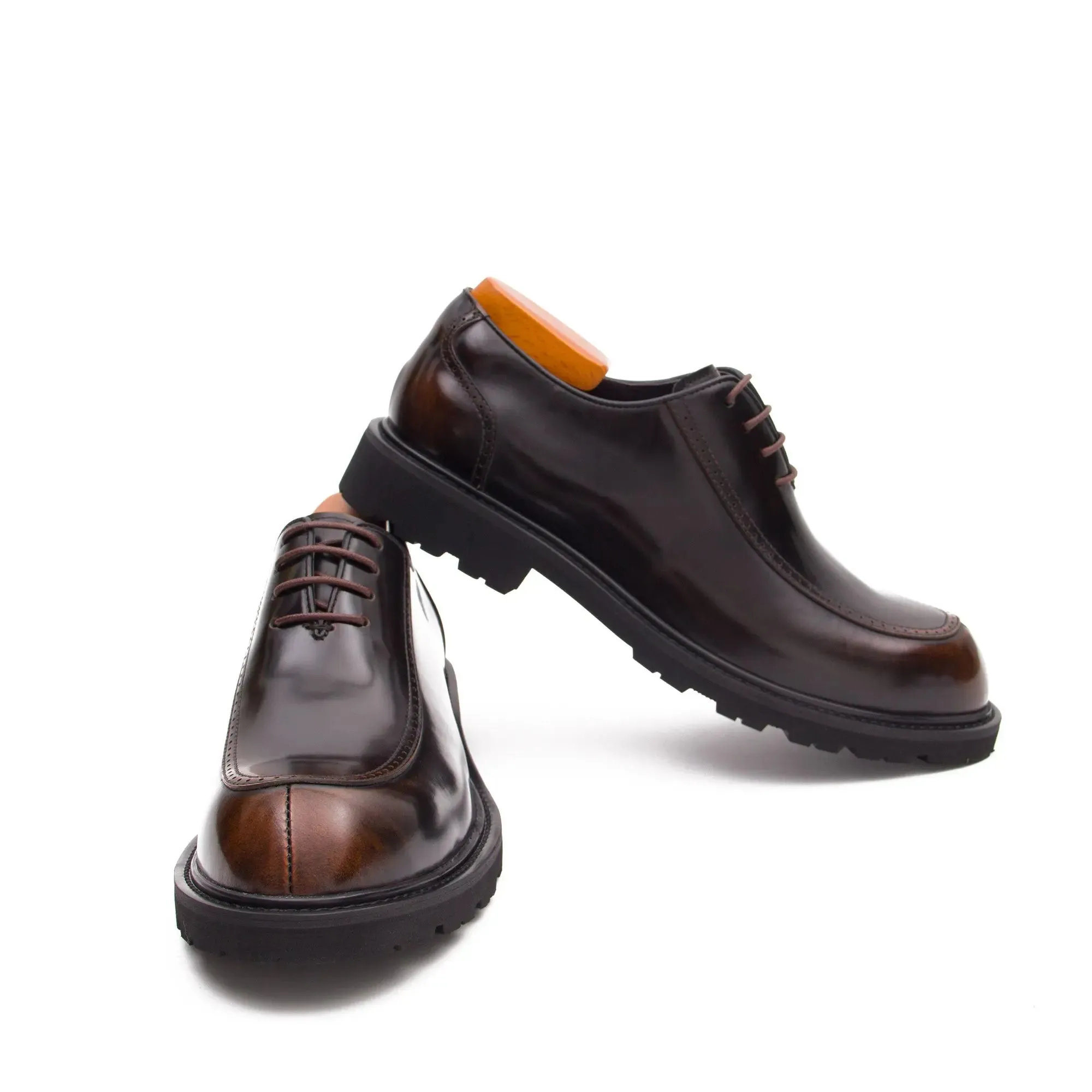 Patent Leather Oxfords Shoes D23697