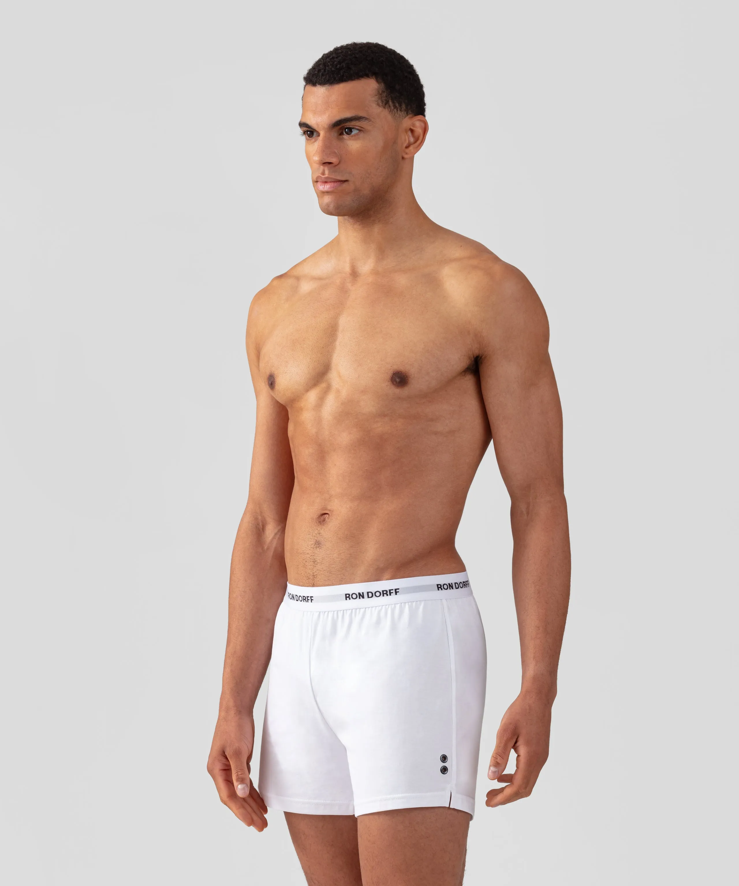 RON DORFF Pyjama Shorts: White