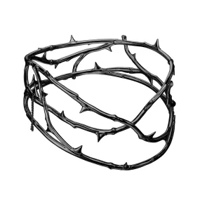 Rose Thorn Choker - Black Rhodium