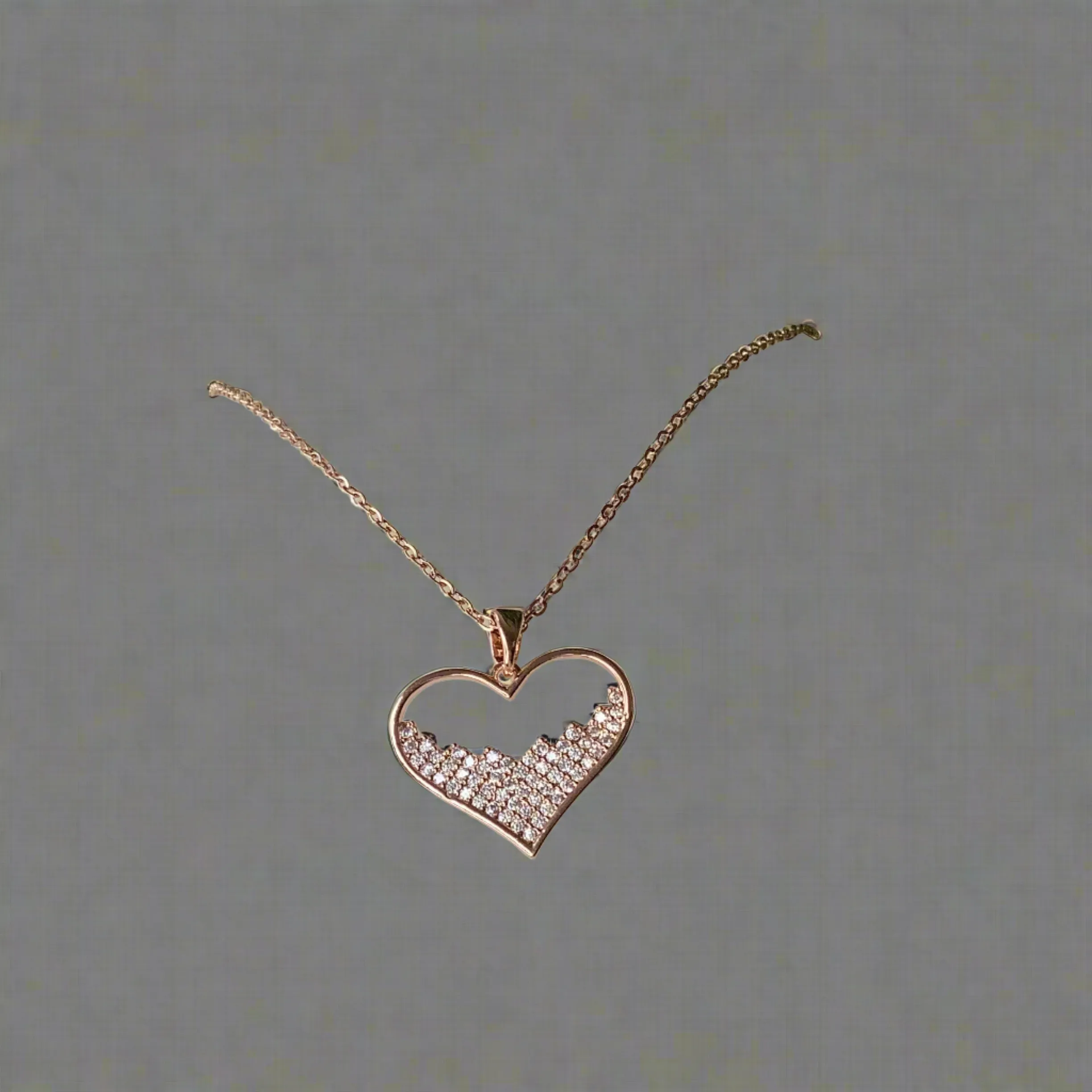 Salvanity K-POP Minecraft Heart Tarnish Necklace