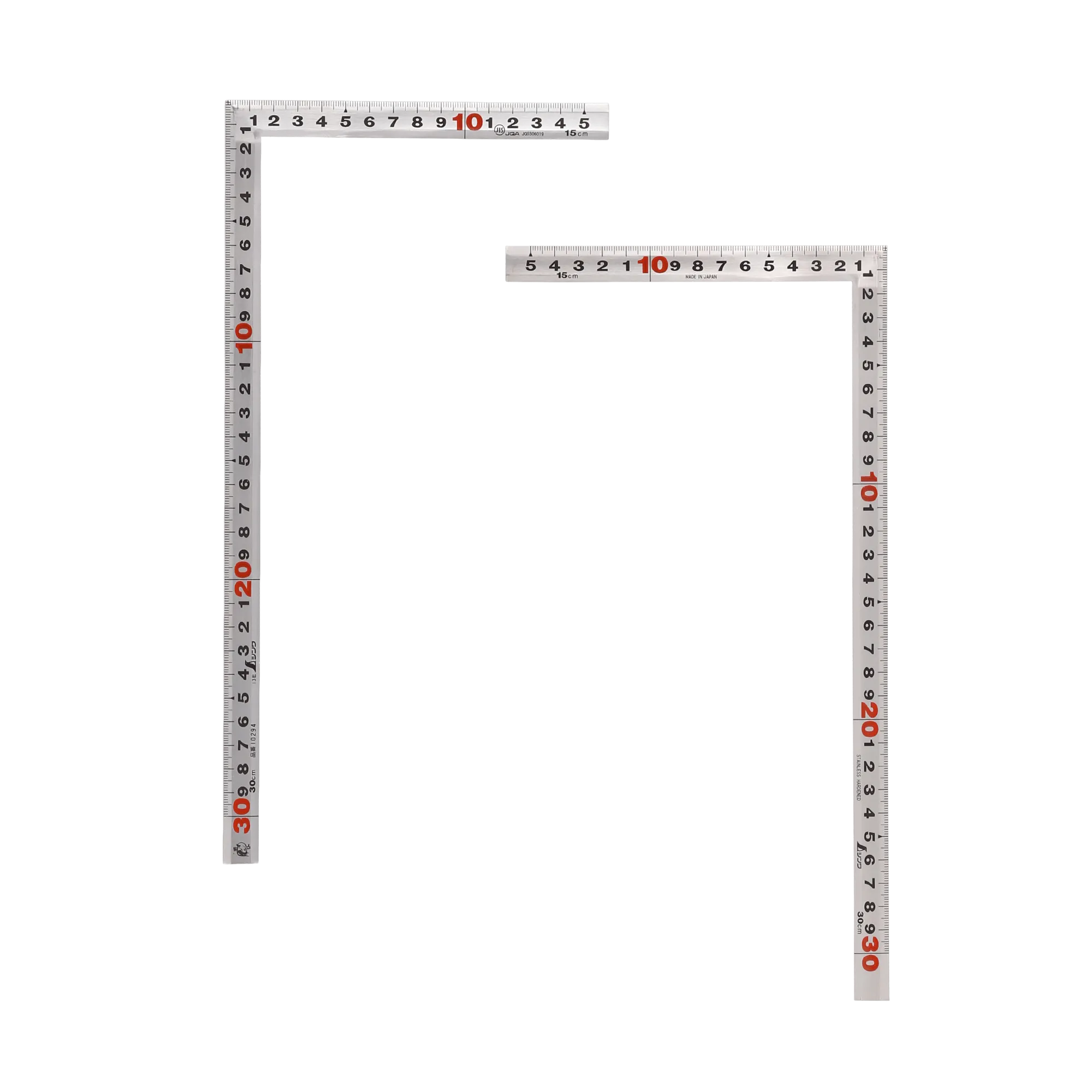 Sashigane - 30cm x 15cm - Traditional Profile, Centimetre Markings Only