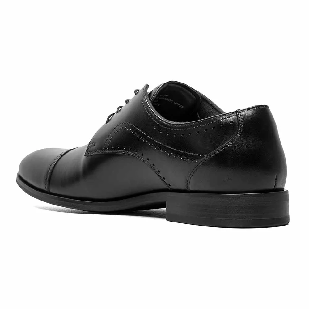 Stacy Adams Black BRYANT Cap Toe Oxford