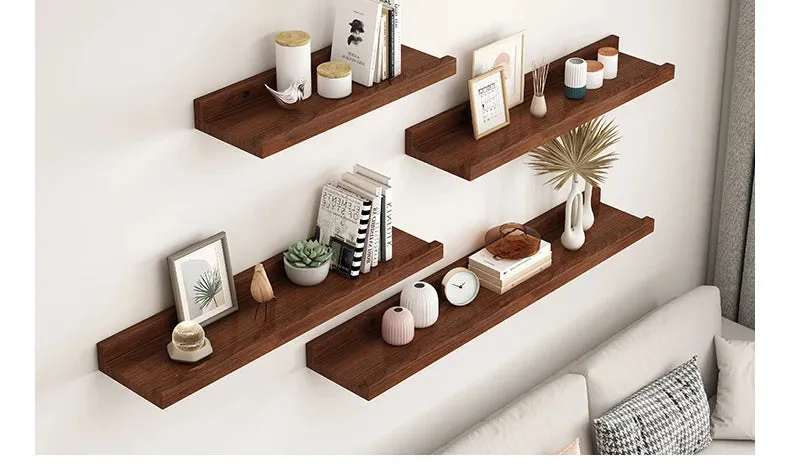 Storage Rack Wall Floating Shelves