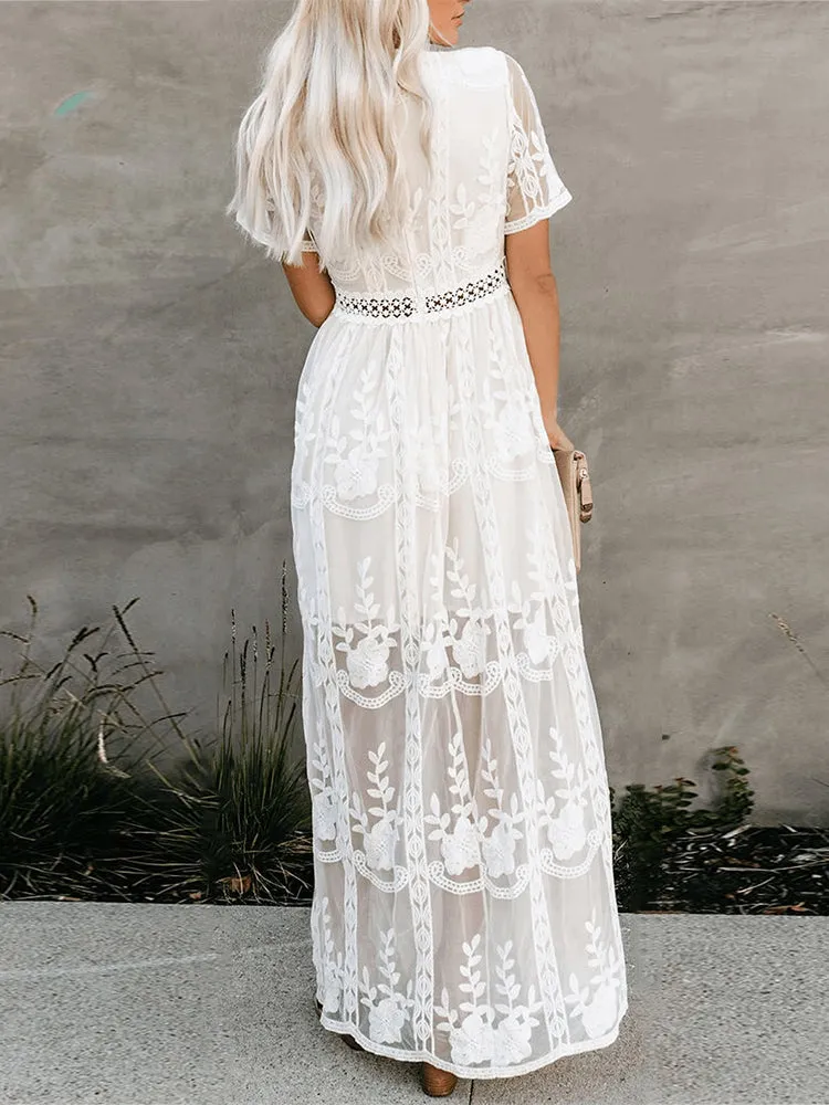 Summer Boho Women Maxi Dress