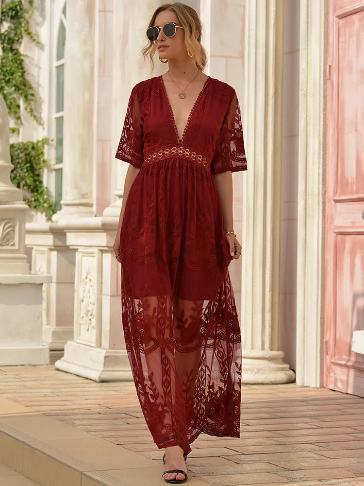 Summer Boho Women Maxi Dress