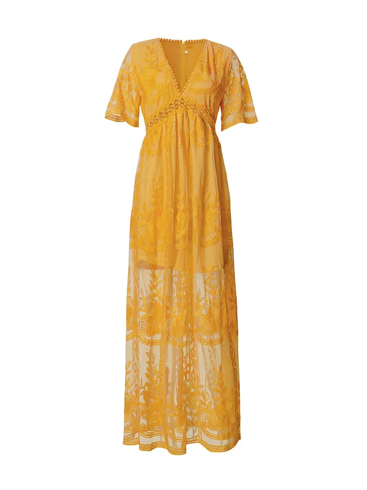 Summer Boho Women Maxi Dress