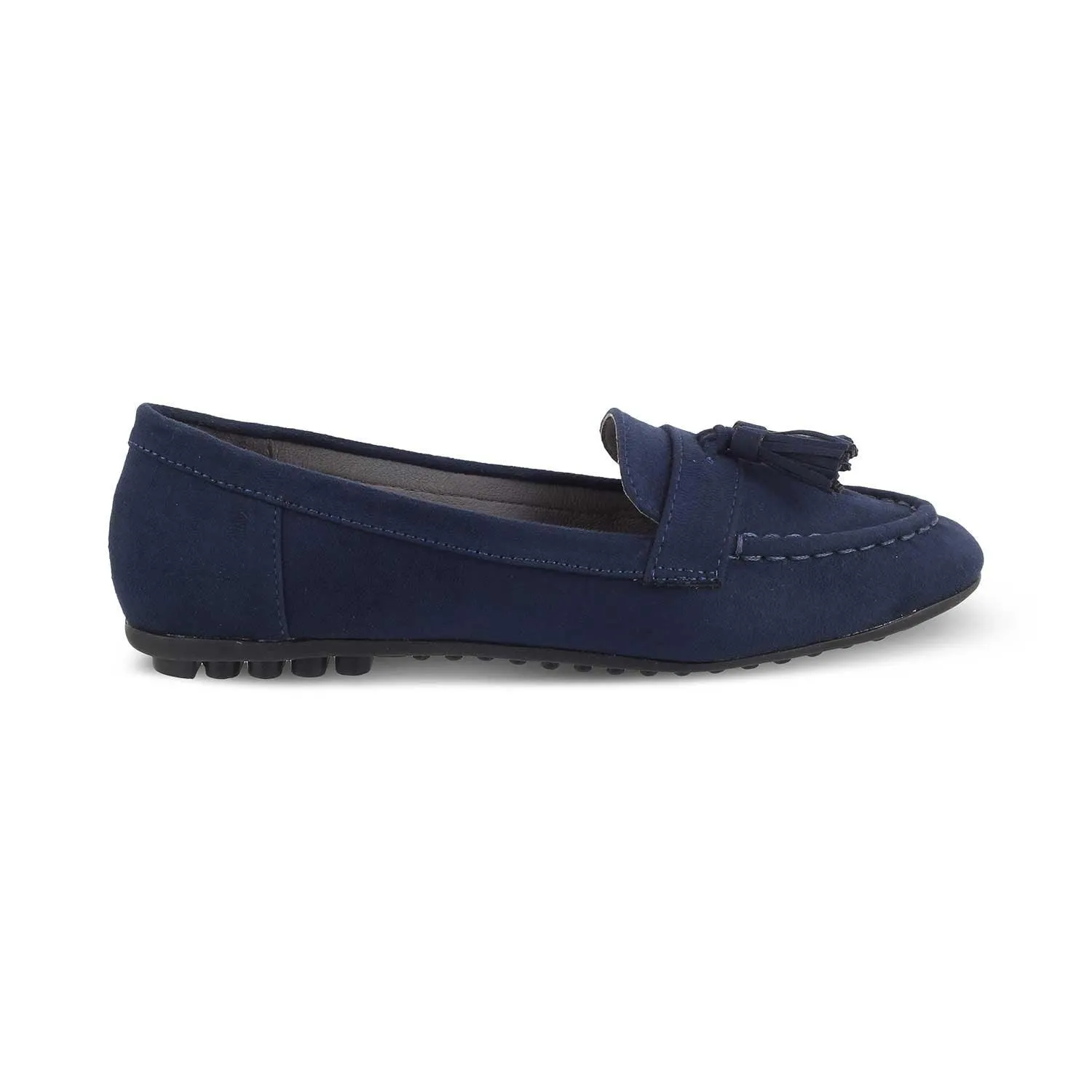 The Bonum Blue Women's Dress Tassel Loafers Tresmode