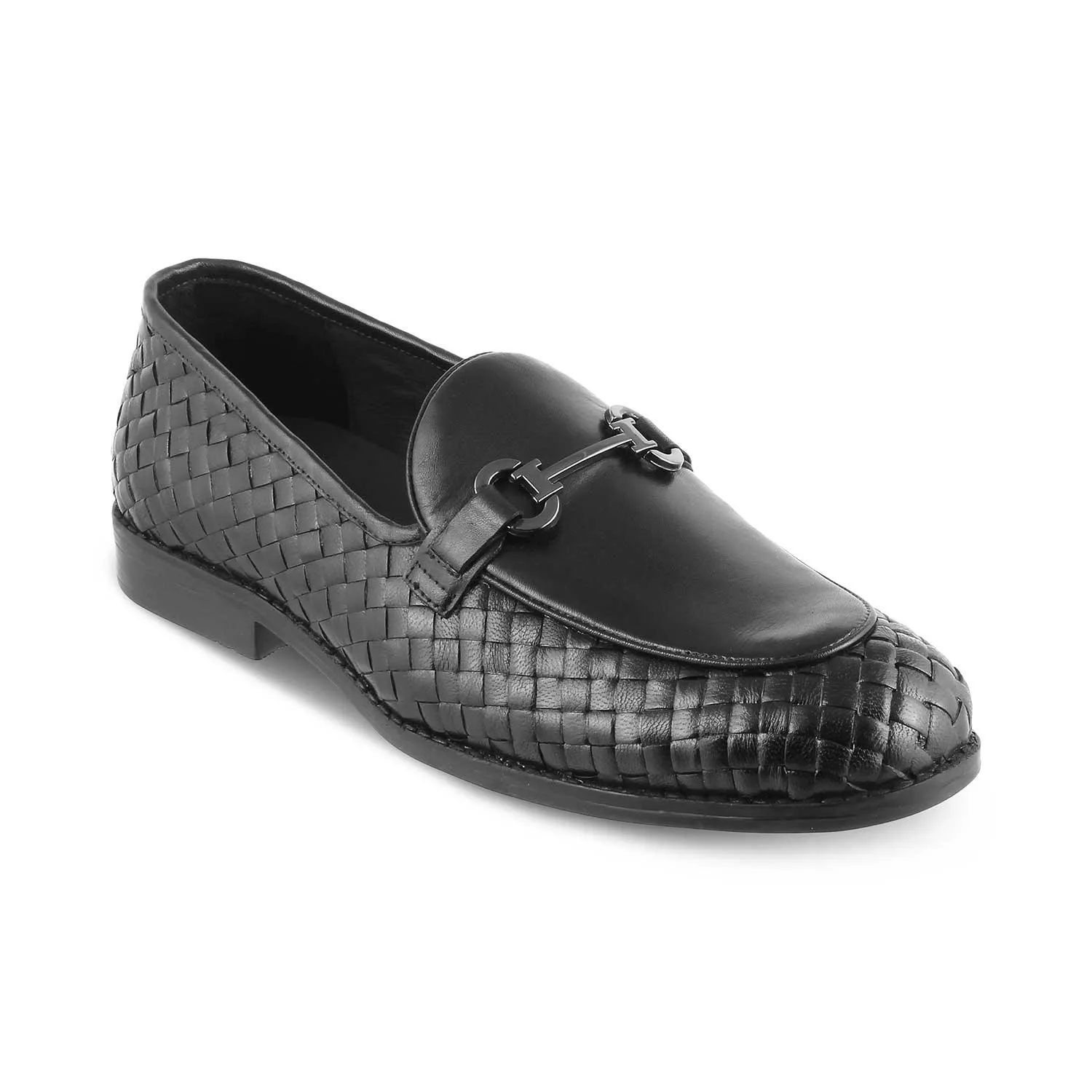 The Comme Black Men's Leather Loafers Tresmode