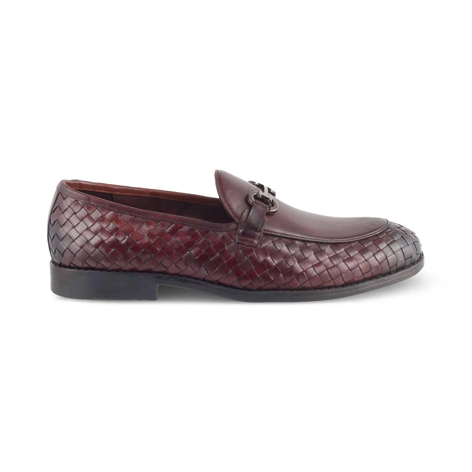 The Comme Brown Men's Leather Loafers Tresmode