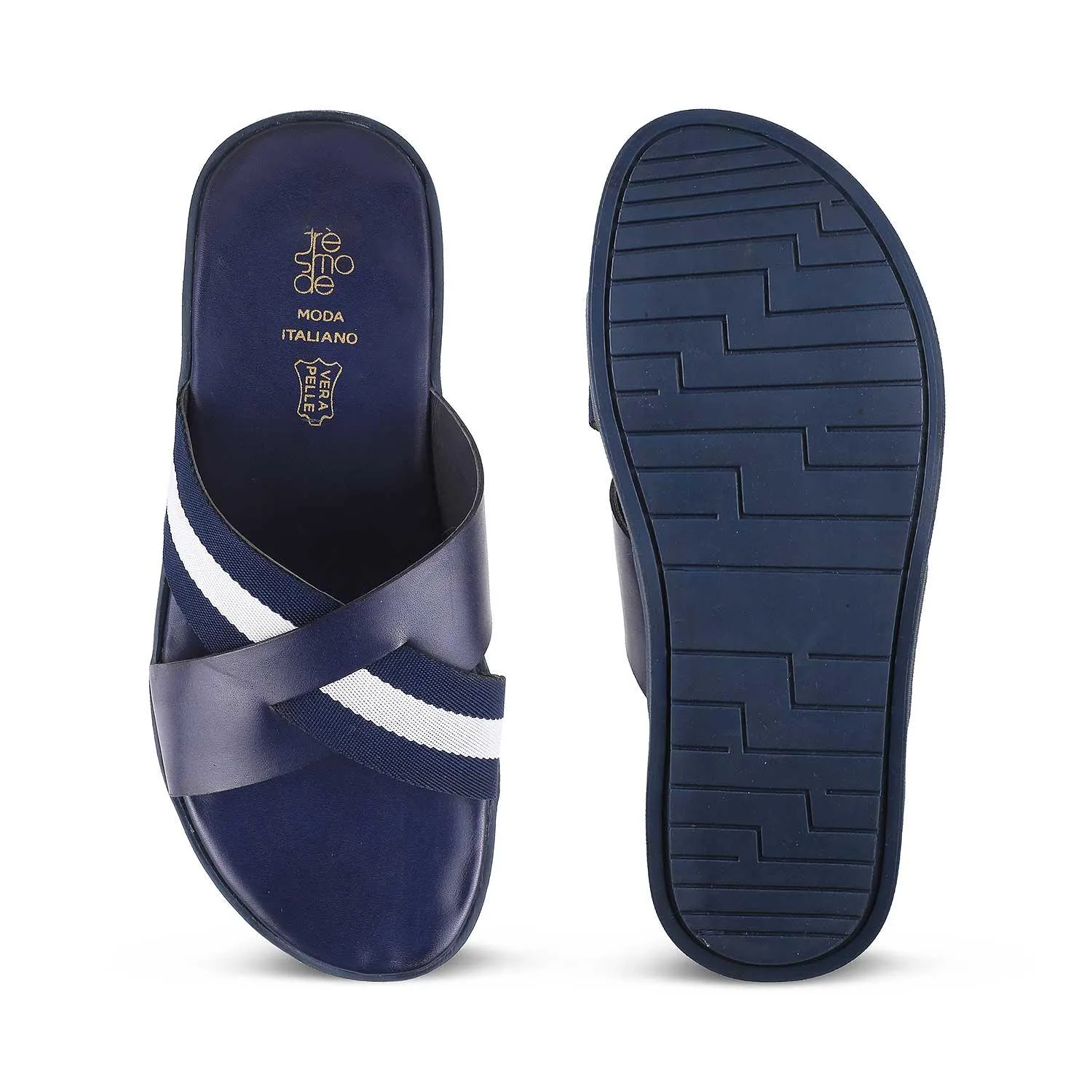 The Prac Blue Men's Flats