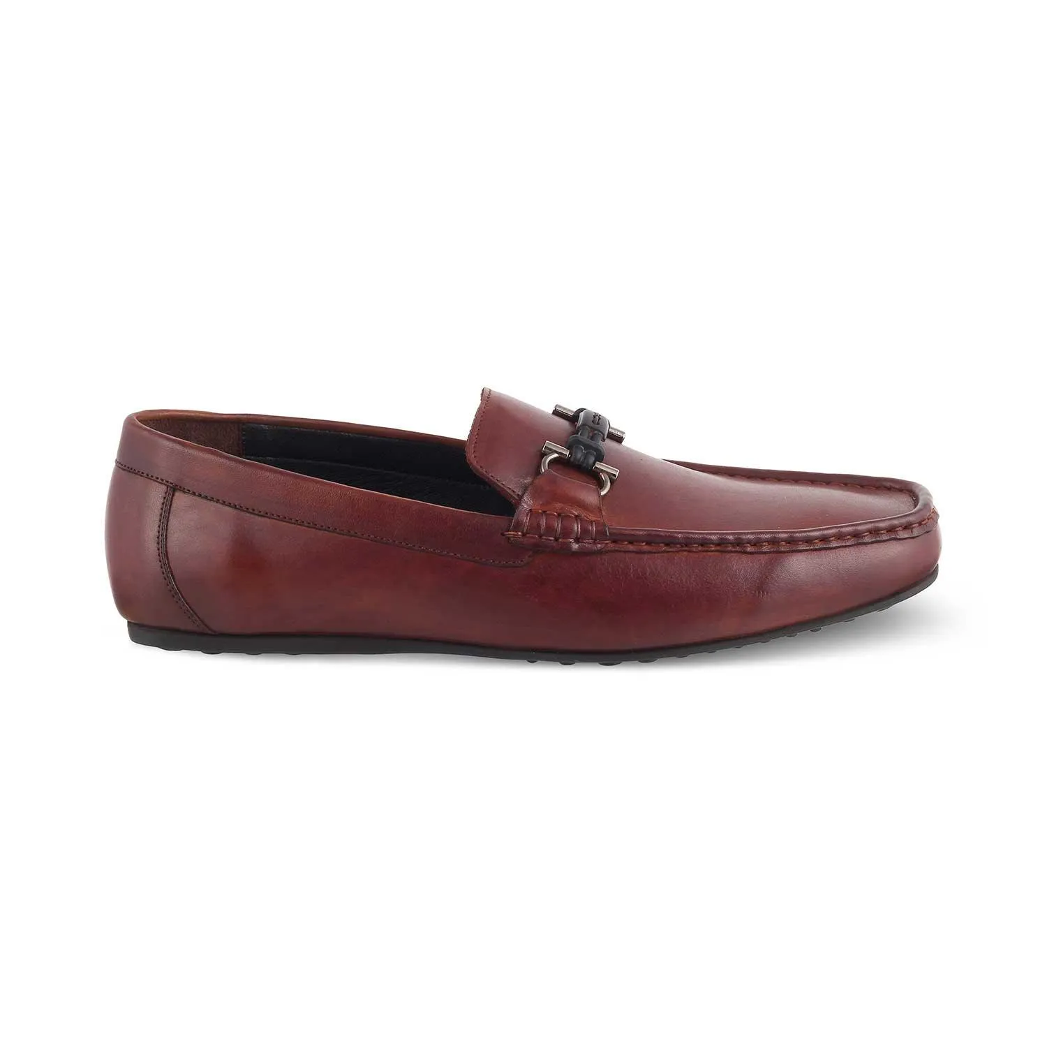 The Proter Tan Men's Leather Loafers Tresmode