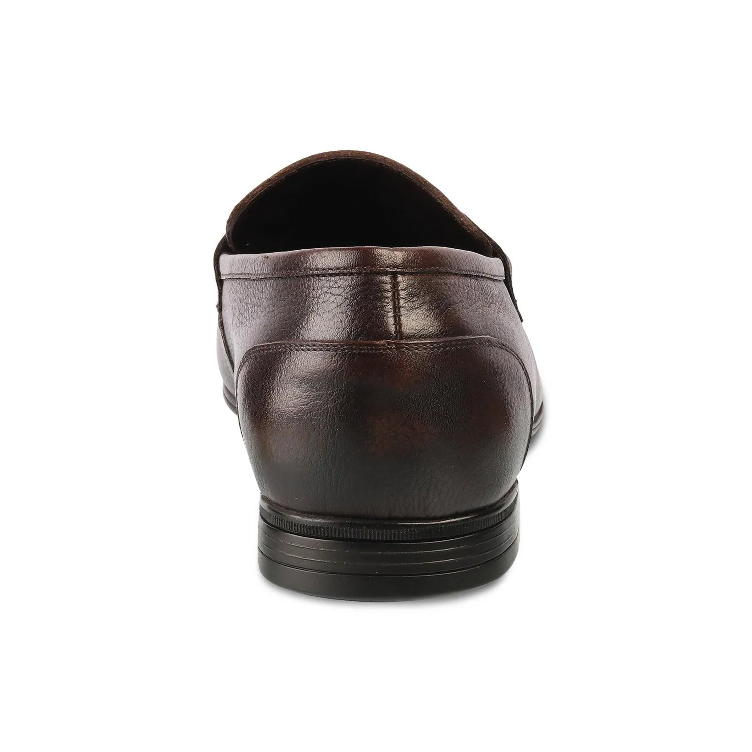 The Suchi Brown Mens Leather Loafers