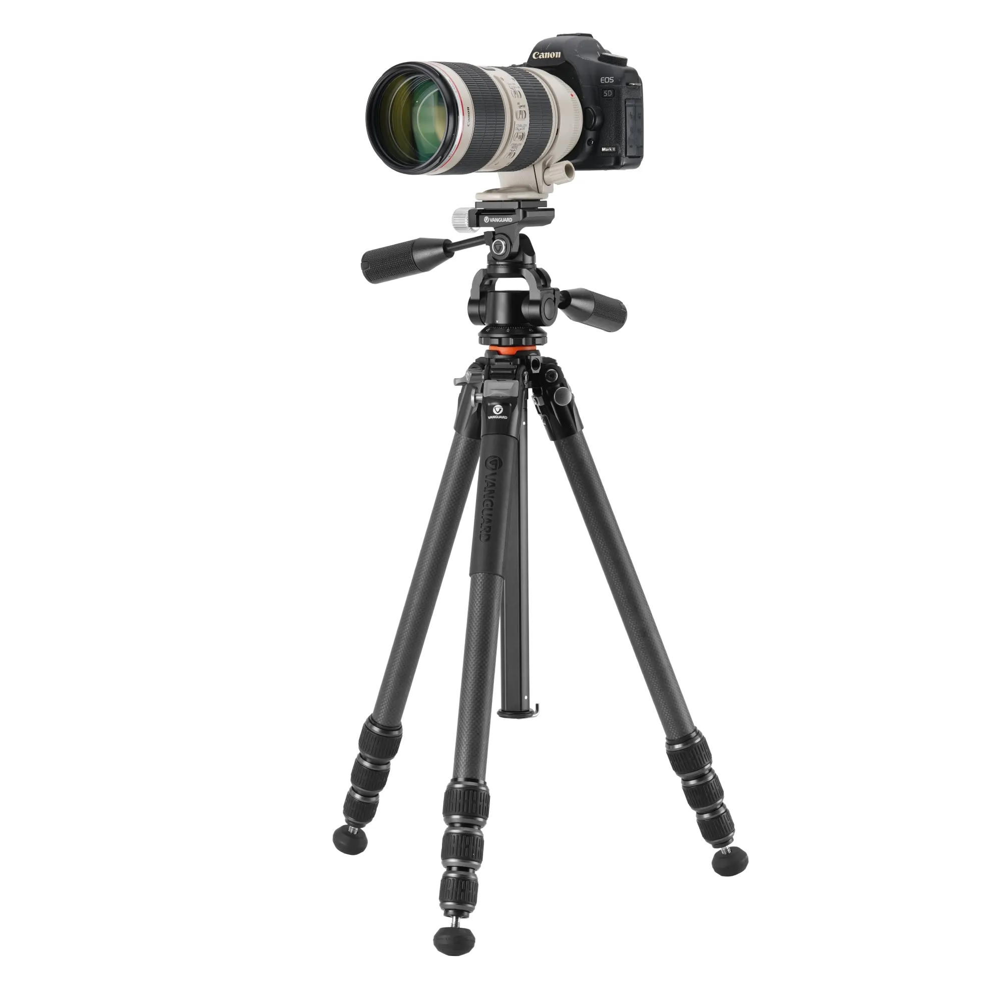 VEO 5 264CPS-38 Full-Size Carbon Tripod w/ Multi-Action Pan Head