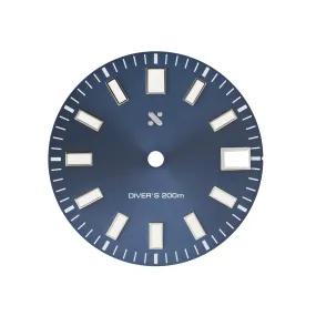 Watch Dial: 62MAS Sunburst Blue