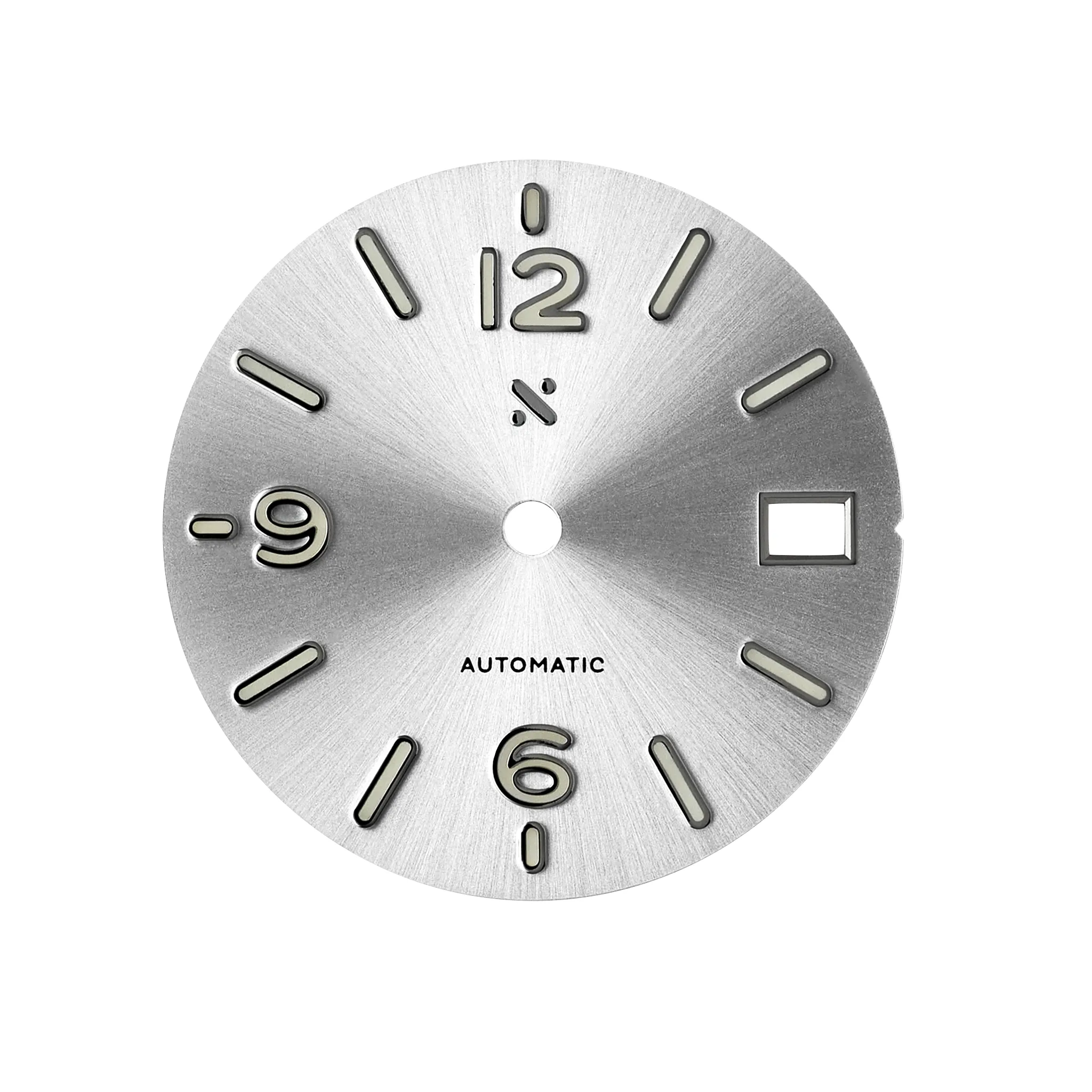 Watch Dial: B&R Pilot Silver