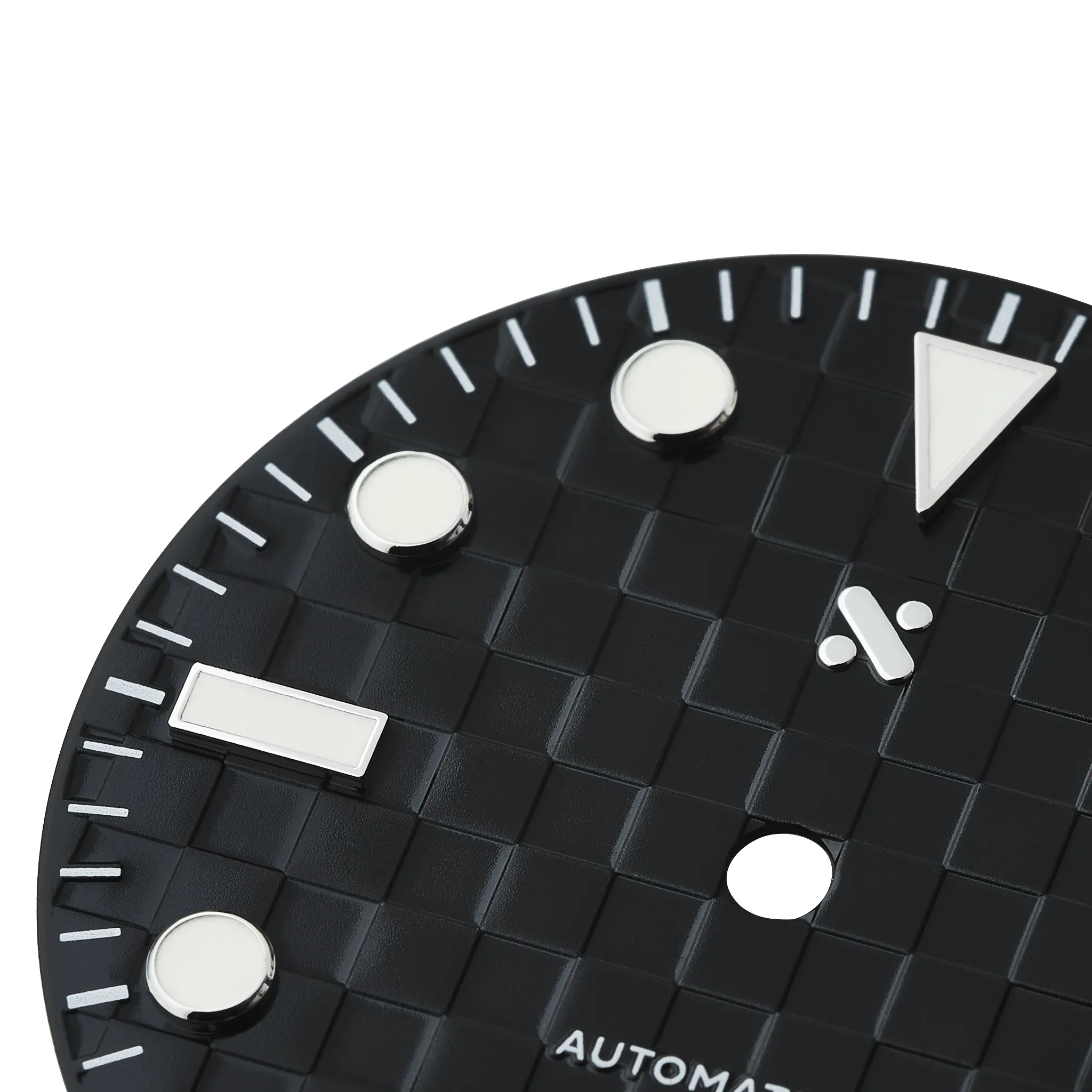 Watch Dial: Checkerboard Black