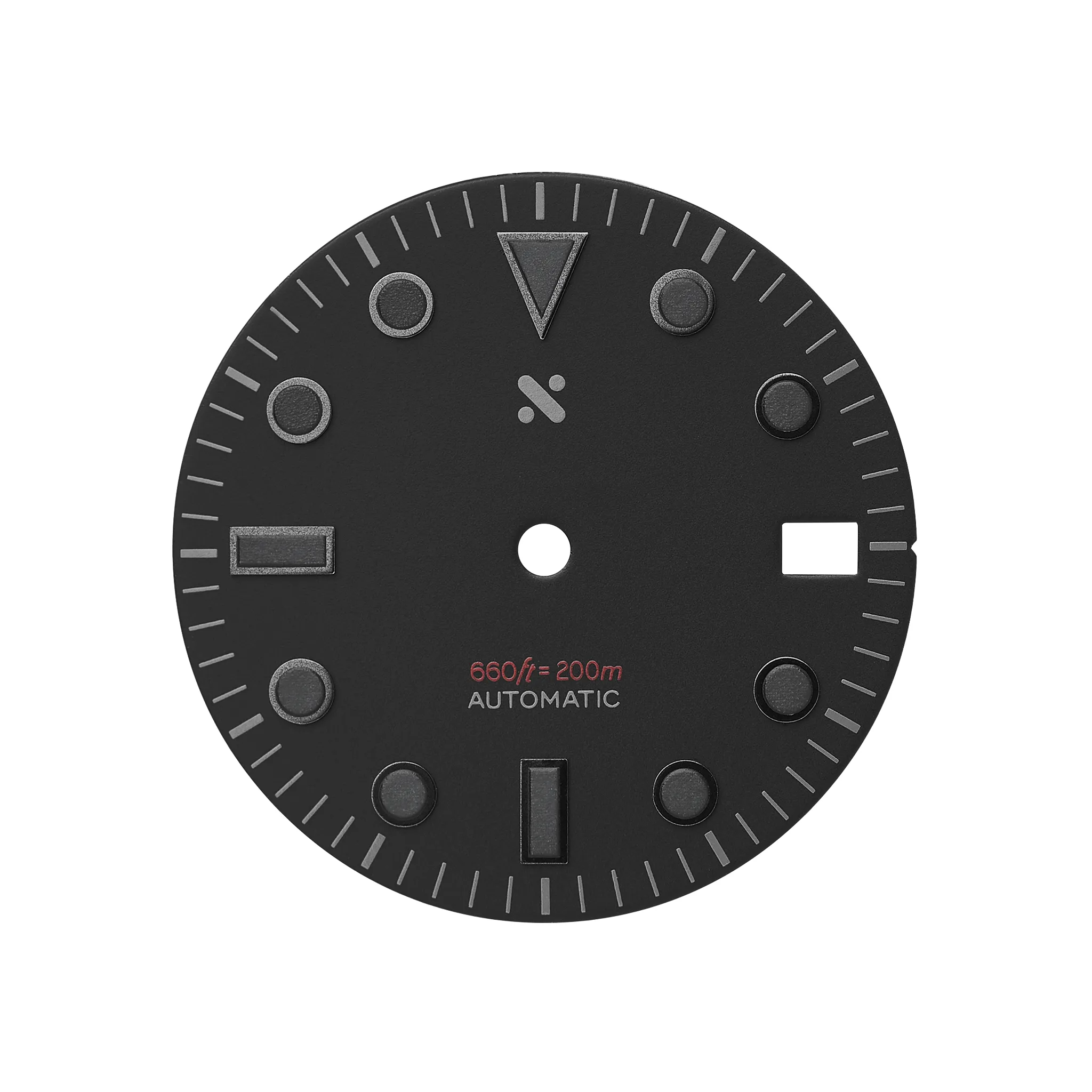 Watch Dial: Divemaster Black Lume