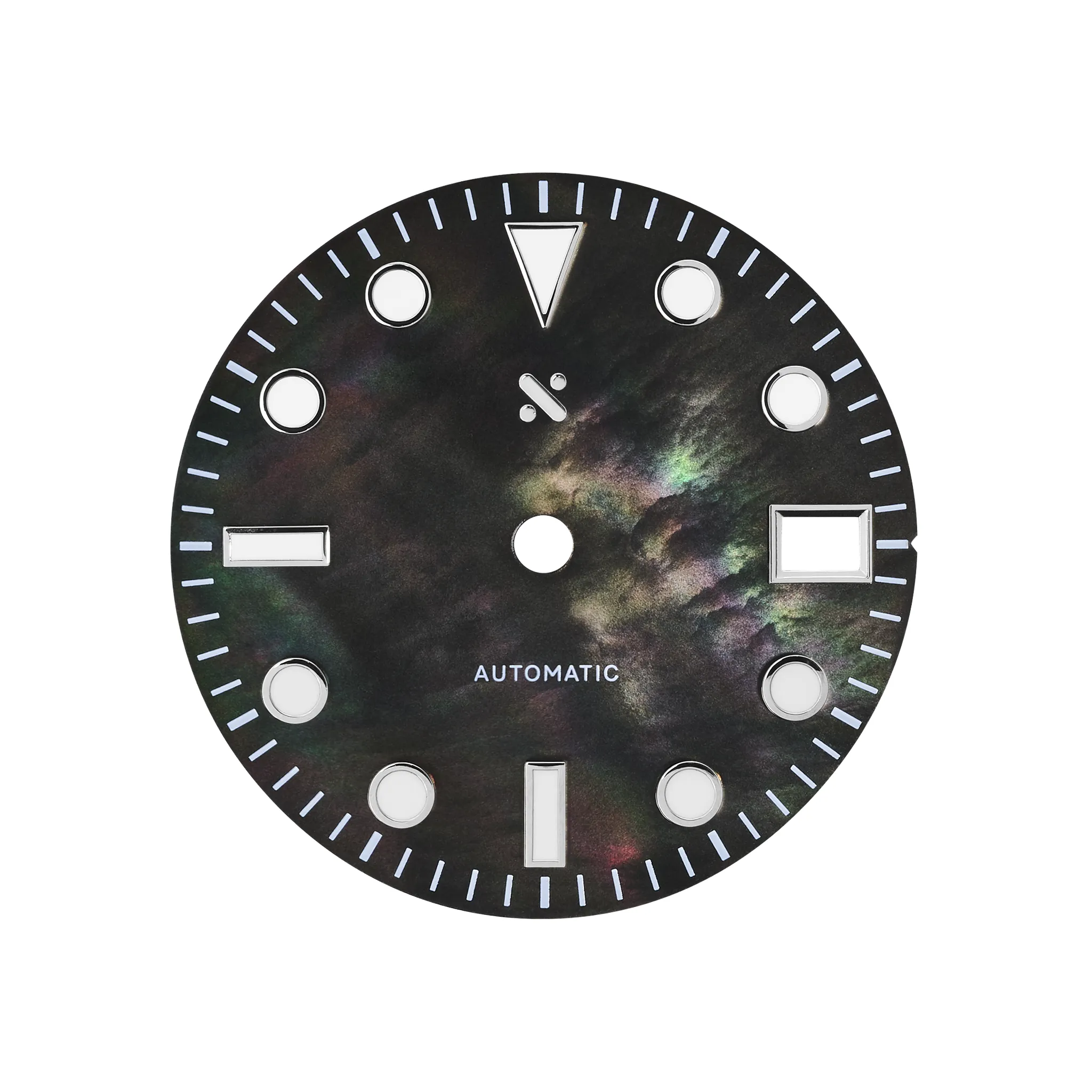 Watch Dial: Divemaster Mother of Pearl Black