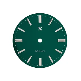 Watch Dial: GS Dress Enamel Forest Green