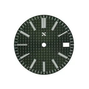 Watch Dial: Oak Sunburst Forest Green