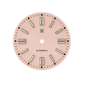 Watch Dial: Perpetual Enamel Pink