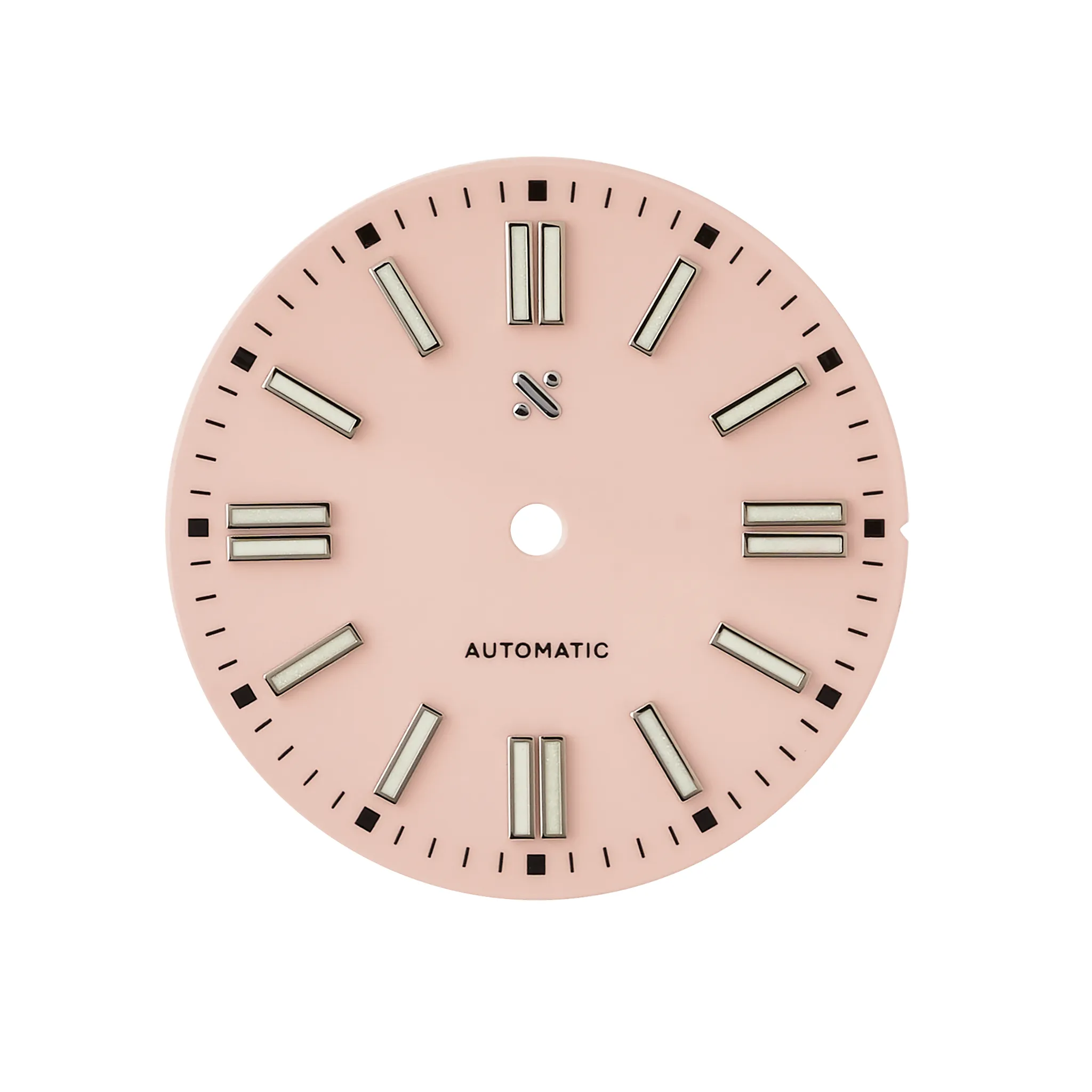 Watch Dial: Perpetual Enamel Pink